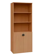 TN 5 - 7DN kancelářská skříň, 2-dveřová/nika, 1822x720x400, buk royal